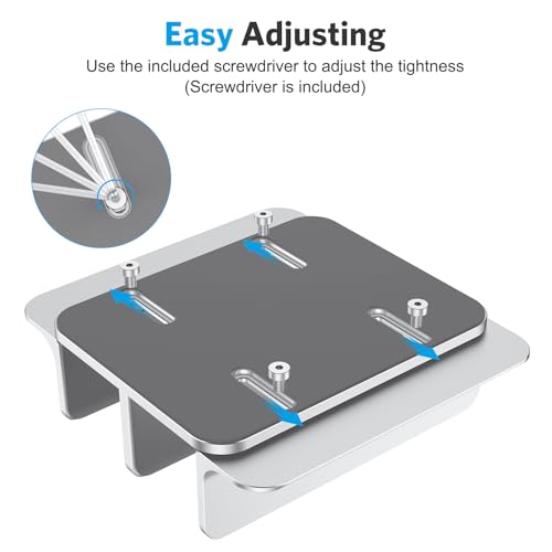 OMOTON Adjustable Vertical Laptop Stand 8541556542 Silver