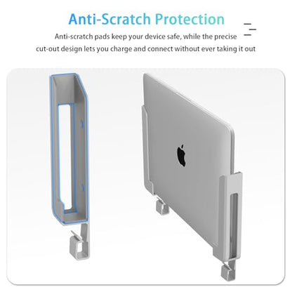 IFCASE Wall Mount Laptop Holder PC Laptop Mount Gray