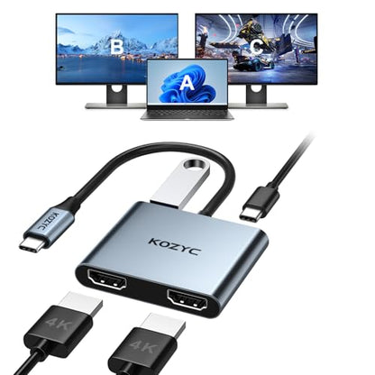 KOZYC USB C Hub 4-in-1 K1AD14UH HDMI 4K@30Hz USB 3.0