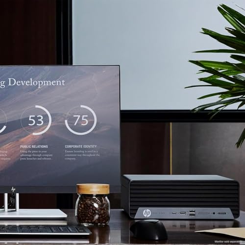 HP ProDesk 400 G9 SFF 64GB RAM 2TB PCIe SSD Dual 4K HDMI Display Windows 11 Pro