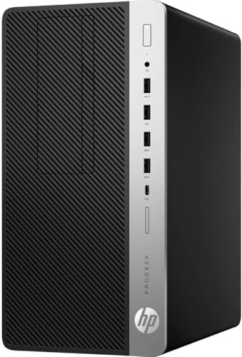 HP ProDesk 600G4 Computer Tower | Intel Core i7-8700 | 1TB SSD | 32GB DDR4 | Windows 11 Pro | Black