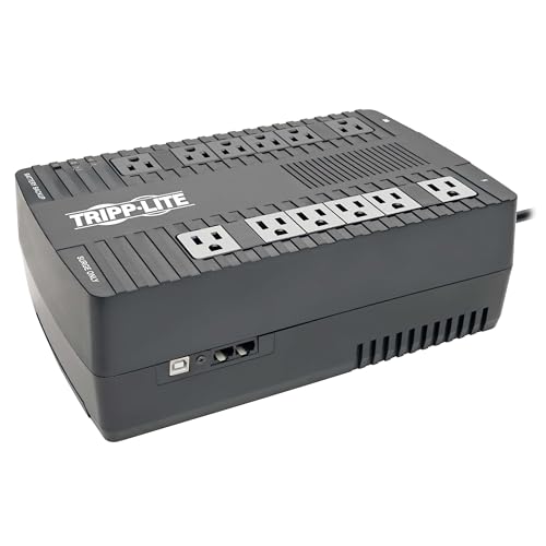 Tripp Lite 900VA UPS Battery Backup AVR900U 120V Compact UPS