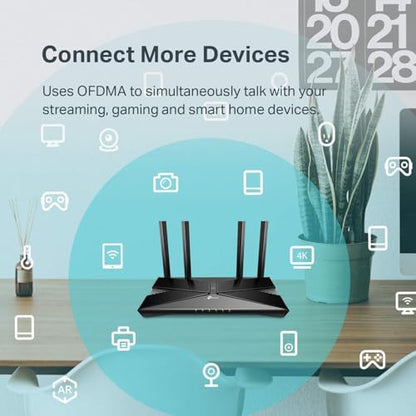 TP-Link Archer AX10 Dual-Band Wi-Fi 6 Router AX1500 802.11ax 1500Mbps Wireless Router