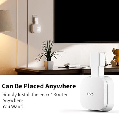 SENLEG 1-Pack EE-7 Wall Mount Holder for eero 7 Router