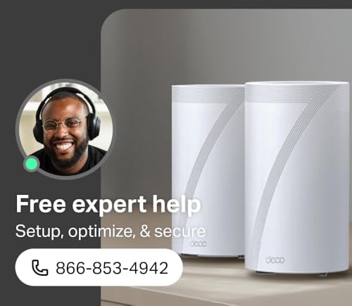 TP-Link Deco BE63 Tri-Band Wi-Fi 7 Mesh System 3-Pack