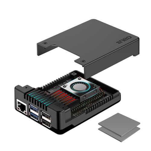 Argon Forty A23-006 AR-NEO5-BLCK Raspberry Pi Mini ITX Aluminum Case