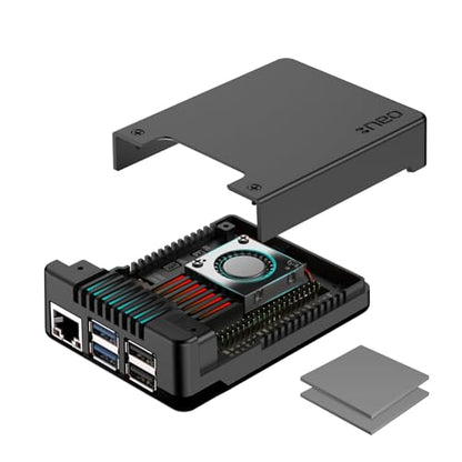 Argon Forty A23-006 AR-NEO5-BLCK Raspberry Pi Mini ITX Aluminum Case