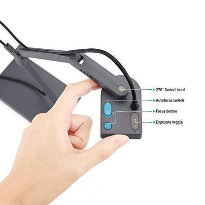 IPEVO Ziggi-HD Plus 8MP Document Camera USB 30FPS