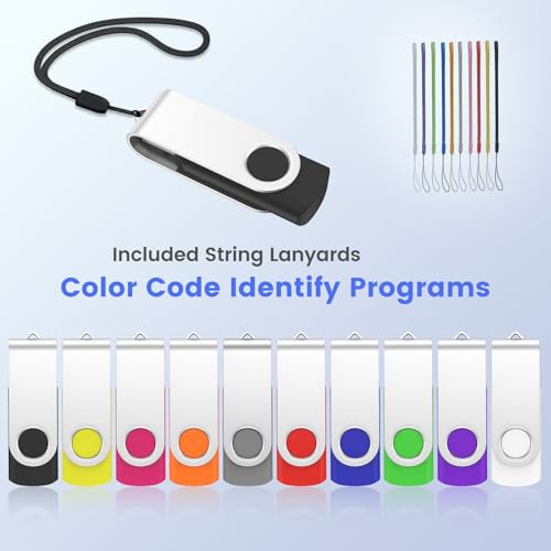 ABLAZE 1GB ZX-10P USB 2.0 Flash Drive 10 Pack