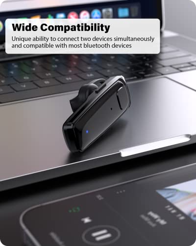ADADPU S525 Wireless Bluetooth Headset V5.0 Dual Mic Noise Cancelling