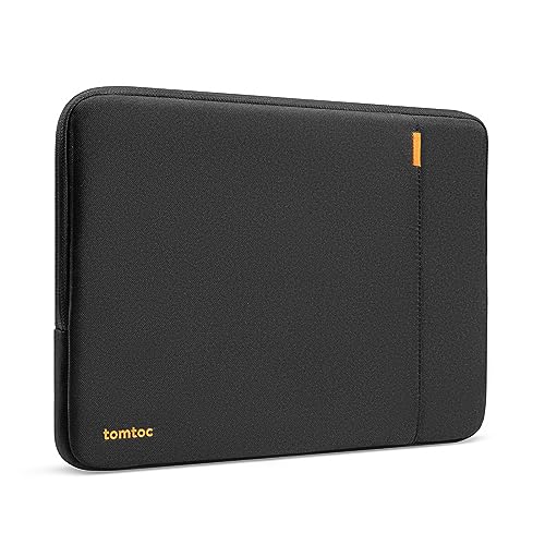 tomtoc 14-inch Laptop Sleeve Model A1-C103D - Water Resistant - Soft Faux Fabric - Compatible with MacBook Pro M5/M4/M3/M2/M1, Dell XPS 14