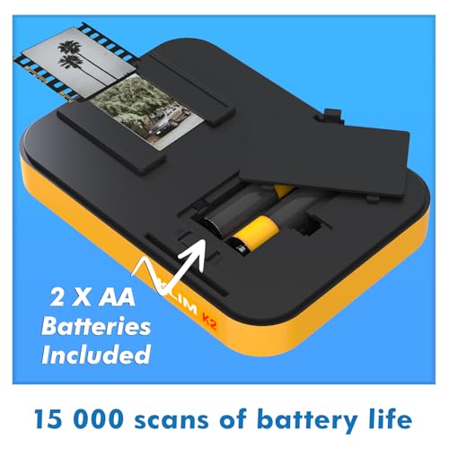 KLIM Film Scanner USB 1200 dpi 24 bits Negative & Positive Media