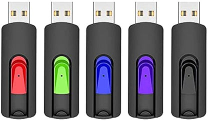 RAOYI 5 Pack 64GB USB 2.0 Flash Storage Device
