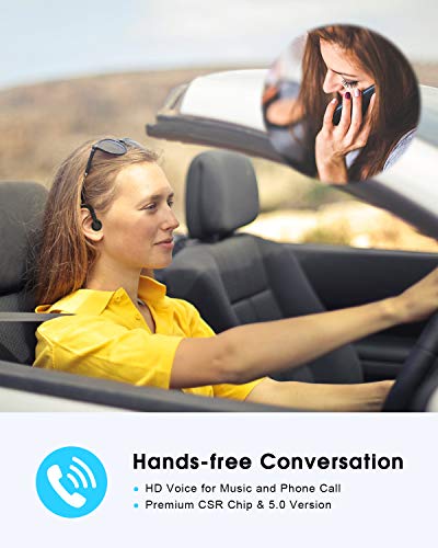 NANAMI A8 Bluetooth Headset V5.0 In-Ear Noise Isolation
