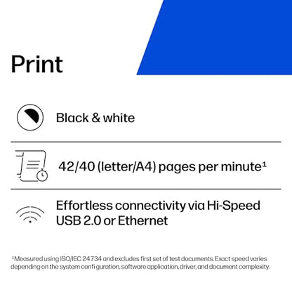 HP LaserJet Pro 4001n Laser Printer Monochrome 1200 x 1200 42 ppm