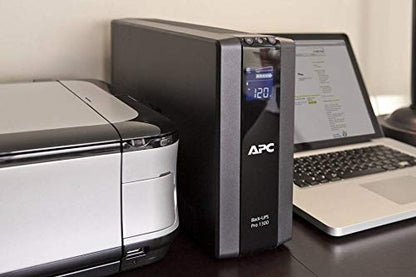APC 1500VA BR1500G UPS, Tower, Voltage Regulation, 865W Power Supply, 10 Outlets