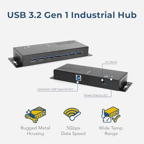 Coolgear 7-Port USB 3.0 Hub CG-7U3DS