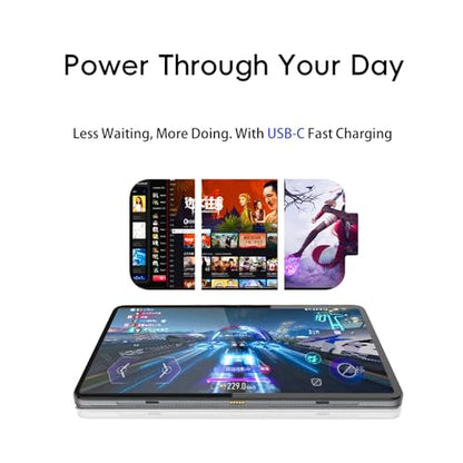 QAZIPO 10.1" JPE12 1280x800 2-in-1 Tablet Laptop with Intel Pentium Gold 6500Y