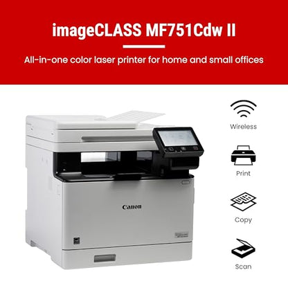 Canon 27.22kg Color imageCLASS MF751Cdw II 600 x 600 dpi Laser Printer