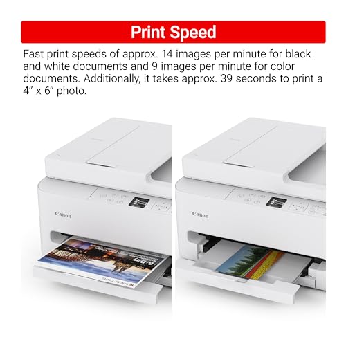 Canon PIXMA TR7120 White 4800 x 1200 Inkjet Printer Compact Design