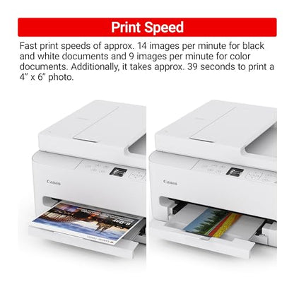 Canon PIXMA TR7120 White 4800 x 1200 Inkjet Printer Compact Design