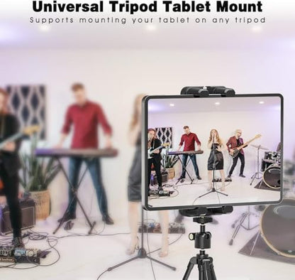 Cenawin Tablet Tripod Adapter d7dc26dd-d5bb-4d92-b490-eb198b806420 Adjustable Holder for 4.7-12.9 Inch Tablets