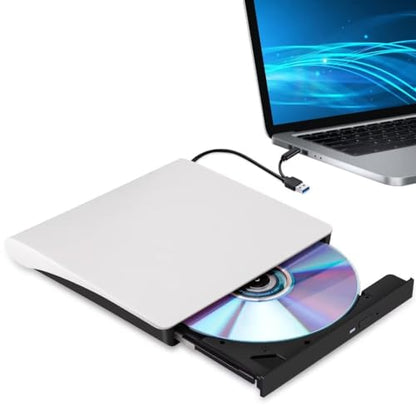 Hcsunfly Ultra Slim External CD/DVD Drive 717981226175