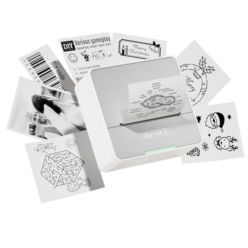 iDPRT S2 Mini Sticker Printer 203x203 dpi Monochrome Portable