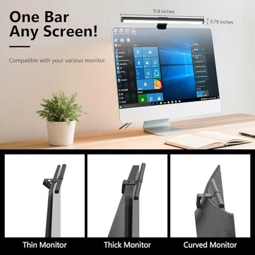 SAMPHON 11.8" SC02 Dimmable LED Monitor Light Bar 5V 1 Count