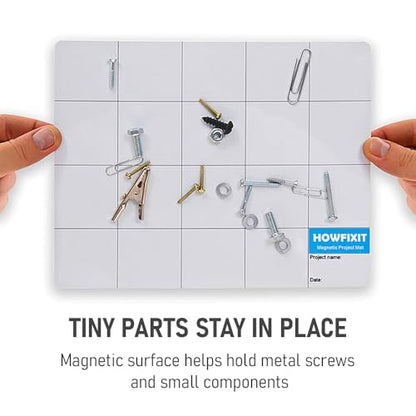 HowFixit 10.04 x 9.76 x 0.87 inches Mat for Electronic Component Organization