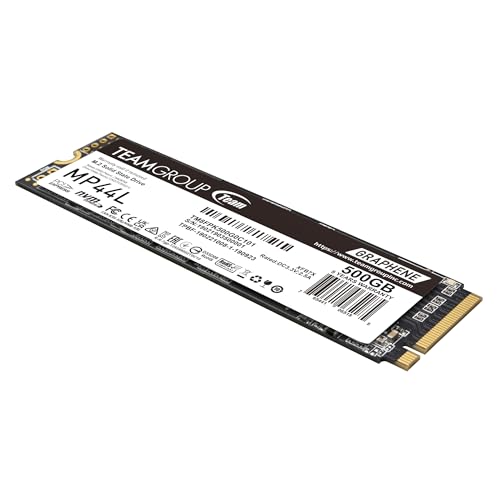 TEAMGROUP 500GB TM8FPK500G0C101 NVMe PCIe Gen 4x4 M.2 2280 SSD