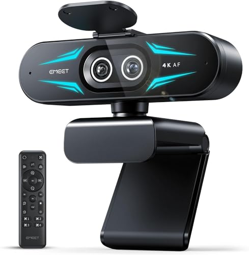 EMEET C60E 4K Webcam Model E3402 USB Connectivity