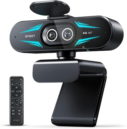 EMEET C60E 4K Webcam Model E3402 USB Connectivity