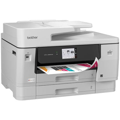 Brother MFC-J6960DW INKvestment Color Inkjet Multifunction Printer 11"x17" 1200x4800dpi Wireless