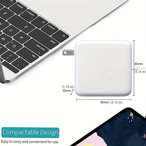 Fribug 85W T-Tip Power Adapter PA-85W AC to DC Charger for MacBook Pro 2012-2017