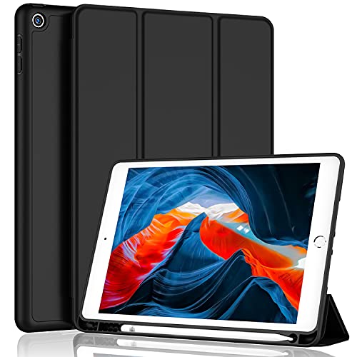 iMieet iPad 10.2 Inch Case Gen 7/8/9 Black Soft Shell