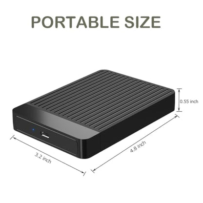Tianken 120 GB 2.5-Inch External Hard Drive USB 3.1 Type C Serial ATA