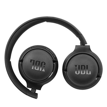 JBL On-Ear Headphones JBLT510BTBLKAM Bluetooth 5.0 Wireless