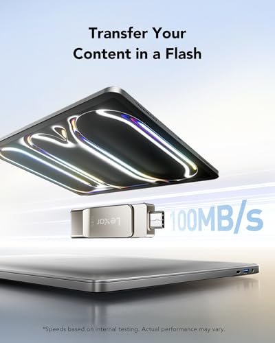 Lexar 128GB Dual USB 3.2 Gen 1 D40E Flash Drive