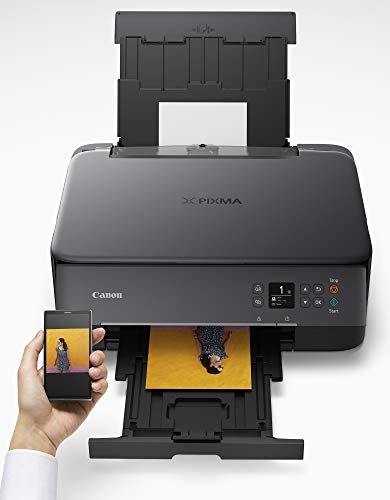 Canon 12.5" x 15.9" 3773C002 4800 x 1200 Inkjet All-In-One Wireless Printer