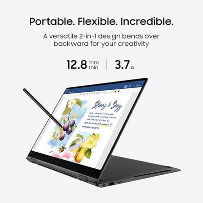 Samsung 16" Galaxy Book5 Pro 360 NP960QHA-KG1US 2880x1800 AMOLED Convertible Laptop