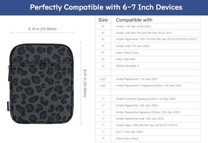 Dadanism 6-7 Inch Universal Padded Sleeve Pouch Case