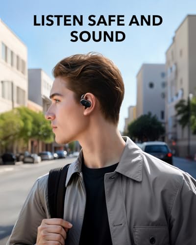 Soundcore A3876 Open-Ear Headphones 20Hz - 20kHz IP55 Wireless Bluetooth 5.4