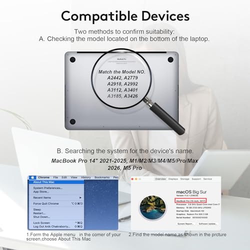 IRUYO 14.2 inch Magnetic-Privacy-A-140 Screen Protector