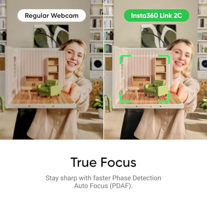 Insta360 CINSABNA 4K Webcam USB 2.0 CMOS