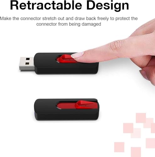 RAOYI 5 Pack 64GB USB 2.0 Flash Storage Device