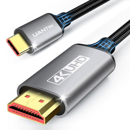 UANTIN 6FT USB C to HDMI Cable HDMI, USB Type C, 4K UHD, 30Hz