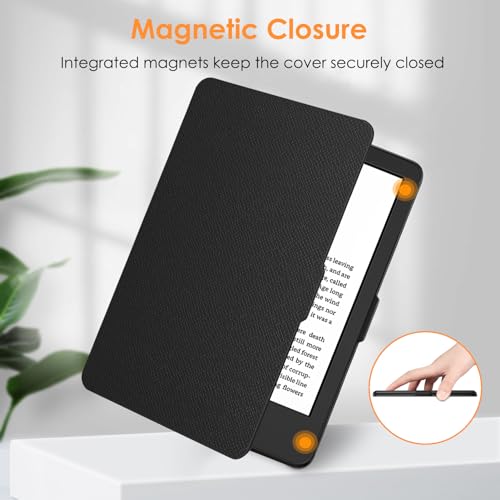 Fintie 6" Kindle Model No. C2V2L3/RS23CV Case - Lightweight Scratch Resistant PU Leather Cover with Auto Sleep/Wake Feature