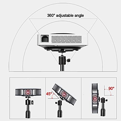 Coret Tripod Stand 102cm Sjj-120 Adjustable Height 360° Rotatable Ball Head Portable Projector Stand