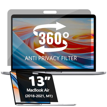 Halloive 13 Inch HH-MacBook 13-QJ Anti-Spy Privacy Screen Protector